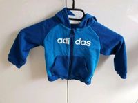 #035 Pullover Jungs 74 Sweatshirt Adidas blau Reißverschluss Bayern - Gundelfingen a. d. Donau Vorschau