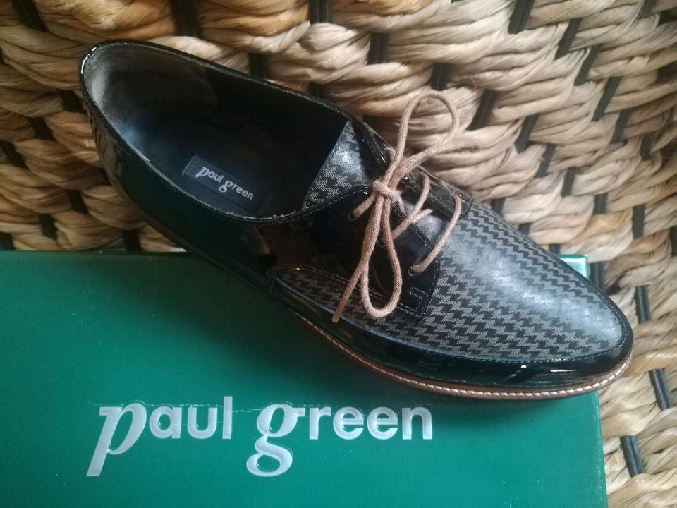 Paul Green * Schuhe * Schnürer * Lack * Gr. 38 * TOP in Köln