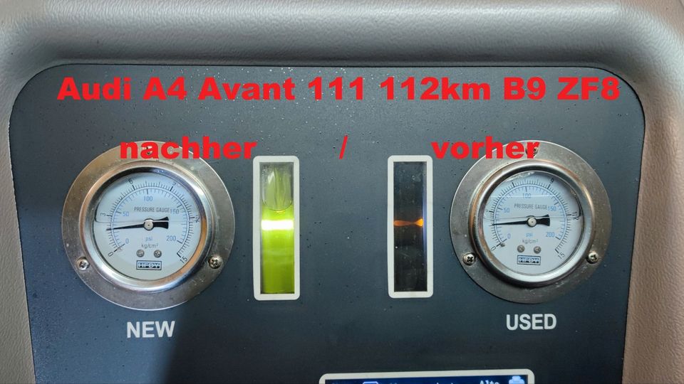 Getriebespülung / Getriebedialyse® AUDI Q5 Q7 A4 A6 A8  VW Touareg Porsche Cayenne in Bargteheide