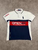 weißes Ralph Lauren Racing Polo Polohemd (M) neu original Nordrhein-Westfalen - Hennef (Sieg) Vorschau