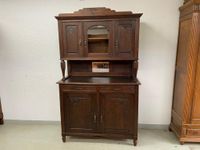 Antik Jugendstil  Buffet Anrichte mit Vitrine  Schrank Dunkel Saarland - Völklingen Vorschau