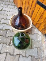 Glasballon , Wein-, Mostballon oder für Deko grün und braun Bayern - Scheßlitz Vorschau