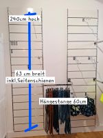 Lamellenwand 60x240cm weiß insgesamt.8 Stück Bayern - Alzenau Vorschau