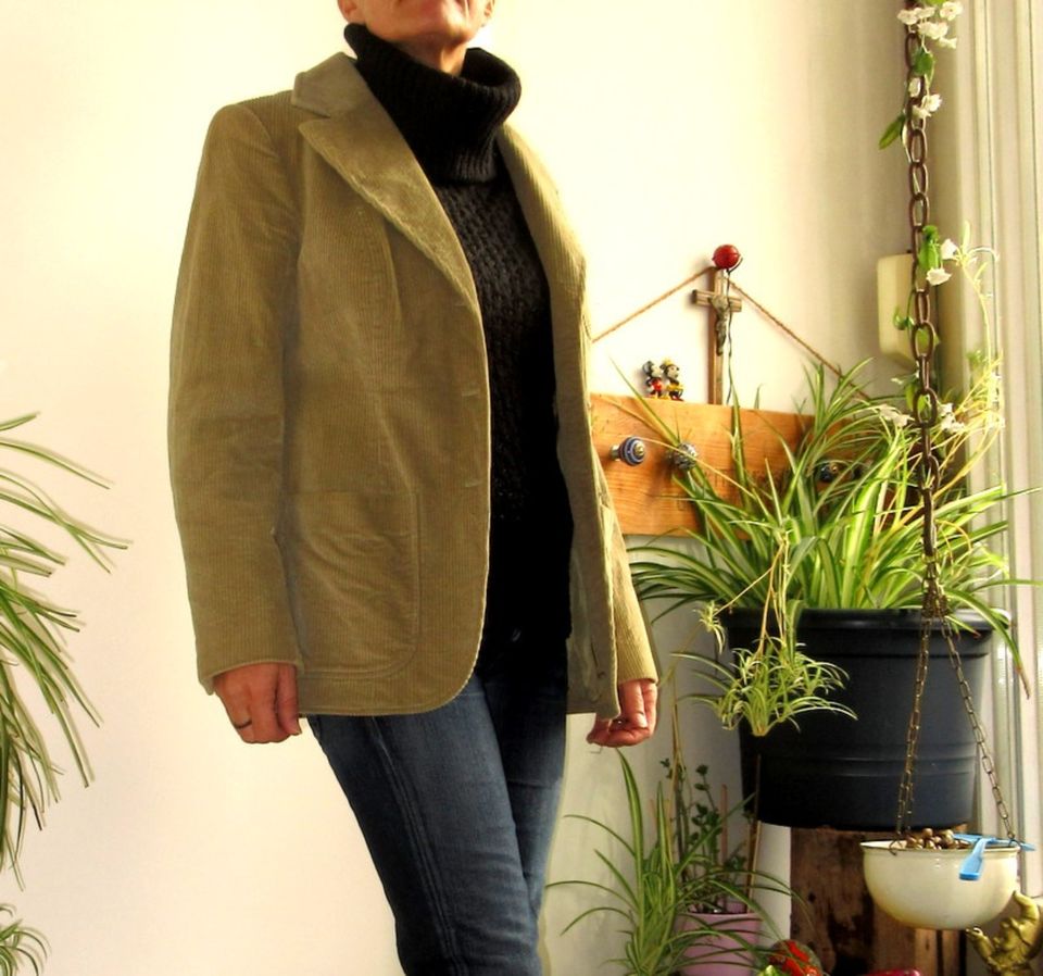 Bogner Cord Jacke/Jacket/Blazer *beige* 70er/80er Jahre Vintage in München