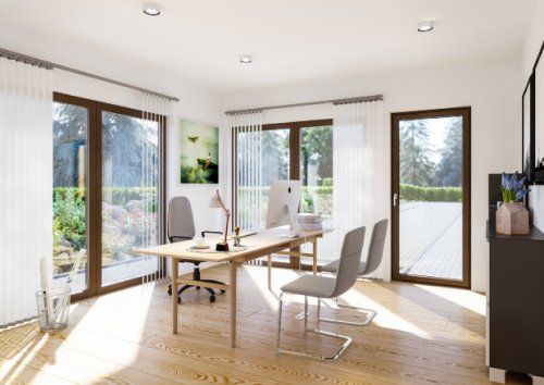 Modernes Smart Home mit EBK+Duschbad+Ankleide+QNG Förderung besonder Effiziente Bauweise in Höhenland