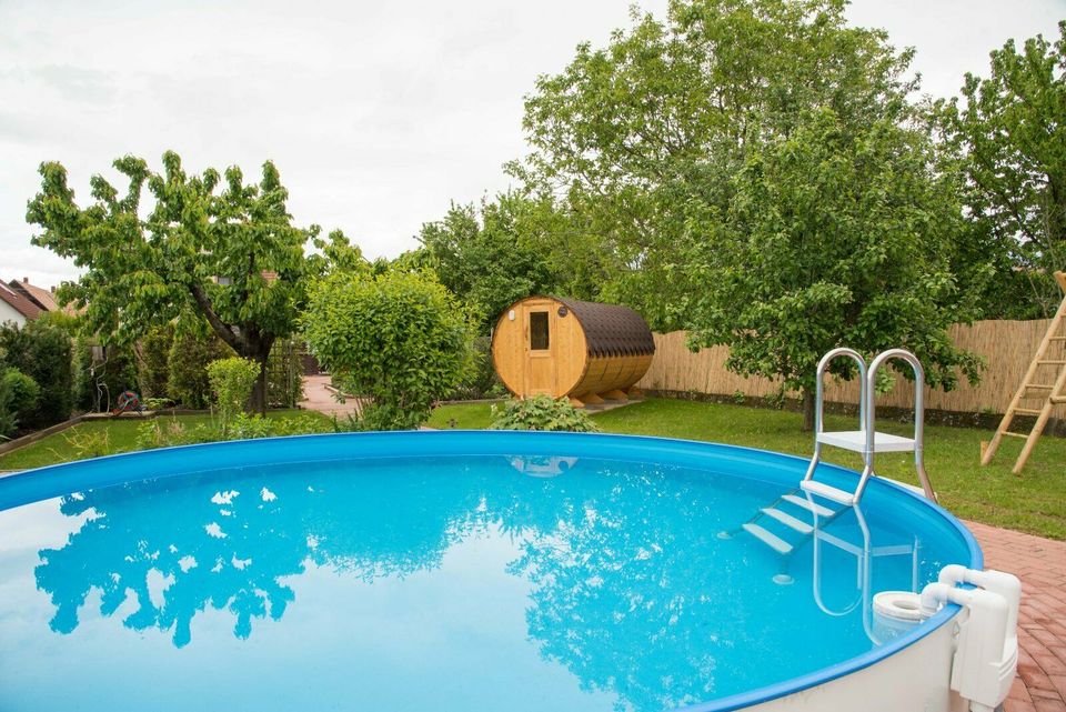 Ungarn Ferienhaus EG Balaton süd 4-6Pers Pool Klima Sauna ganzj in Bad Lausick