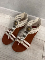 Sandalen Sandaletten weiß Größe 36 Nordrhein-Westfalen - Menden Vorschau
