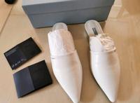 Prada Leder Slipper Schuhe Gr. 41 (neu) Bayern - Eggenfelden Vorschau