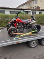 Quad-Anhänger und Baumaschinen-Transport-Anhänger zu mieten Nordrhein-Westfalen - Fröndenberg (Ruhr) Vorschau