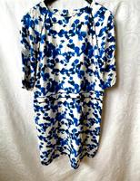 Tom Tailor schönes Kleid 3/4 Arm Blau Weiß Saarland - Saarlouis Vorschau