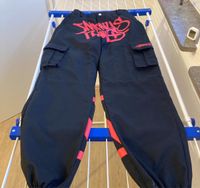 Minus Two Cargo Hose Rot schwarz Größe S Y2K Baggy Hip-Hop Unisex Nordrhein-Westfalen - Wesel Vorschau