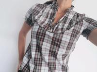 Bluse kariert von Takko Gr S Baden-Württemberg - Gaggenau Vorschau