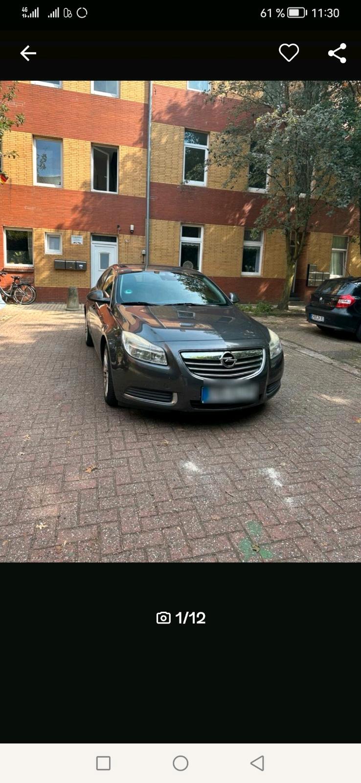 Abbildung des Autos Opel Insignia 1,6l TÜV N…