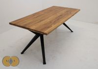 Esstisch Holz Metallfüße Tisch Nordrhein-Westfalen - Bergkamen Vorschau