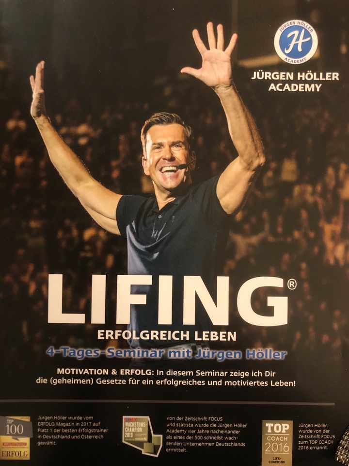 Jürgen Höller Lifing 1 - Motivation und Erfolg Oktober 2024 in Erlangen