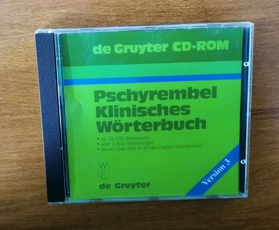 Pschyrembel,Klinisches Wörterbuch,CD-ROM,deGruyter Berlin,Medizin in Leipzig