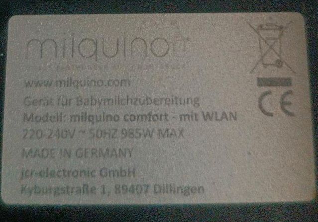 Milquino Babyflaschenzubereiter mit WLAN Funktion in Immenstadt