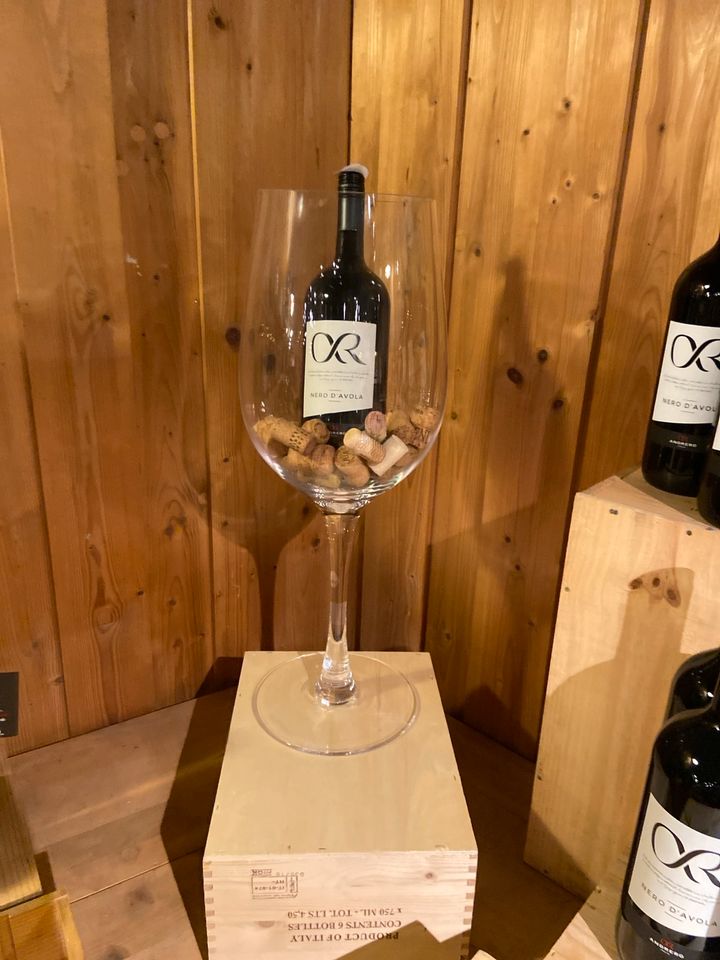 Extra großes Weinglas in Konstanz