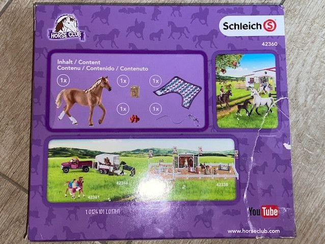 Schleich 42360 Englisches Vollblut Set Horse Club TOP in OVP in Nordenholz