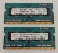 hynix - 4GB (2x2GB) PC3 SODIMM Dual Channel Memory Kit Niedersachsen - Laatzen Vorschau