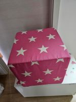 Sitzwürfel pink Sterne Hocker Bayern - Poppenhausen Vorschau