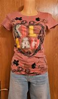 Killah T-shirt nit Druck altrosa rosa Gr. S Bayern - Beilngries Vorschau