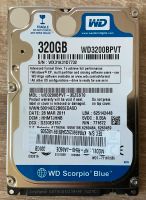 Western Digital WD3200BPVT 320GB 2,5“ SATA HDD Festplatte Berlin - Biesdorf Vorschau