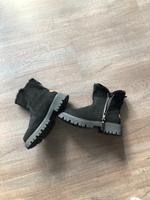 Winter: Rauhleder-Stiefelette schwarz, grfüttert, Robuste Sohle Bayern - Pullach Vorschau