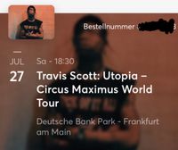 4x Stehplatz Travis Scott Frankfurt Bayern - Pfaffenhofen a.d. Ilm Vorschau