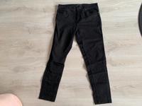 High Waist Jeans schwarz Esmara Gr. 40 mit Rissen / Schlitzen Baden-Württemberg - Plankstadt Vorschau