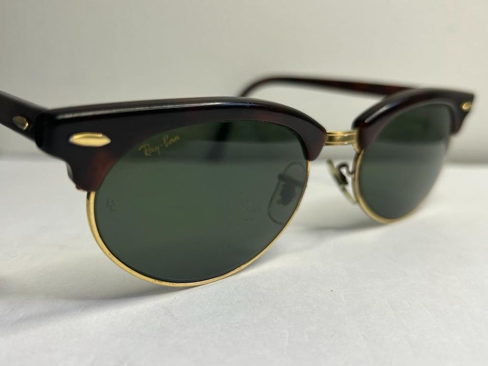 VINTAGE B&L RAY-BAN W1264 MOCK TORT/GOLD MISCHUNG OVALE CLUBMASTE in Berlin