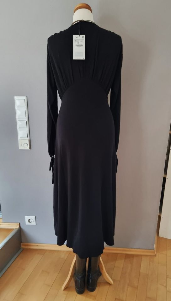 *ZARA* Maxi Strick-Kleid Stretch Schwarz S 34/36/38 NP59,95€ NEU! in Ingolstadt