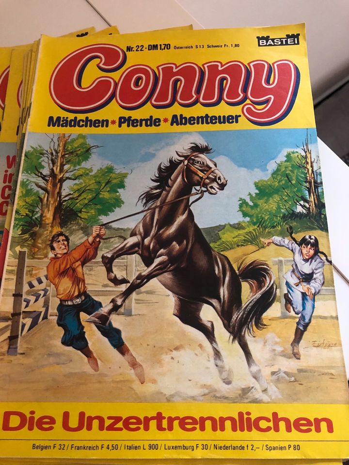 Conny Comichefte von 1980 in Wilhelmshaven