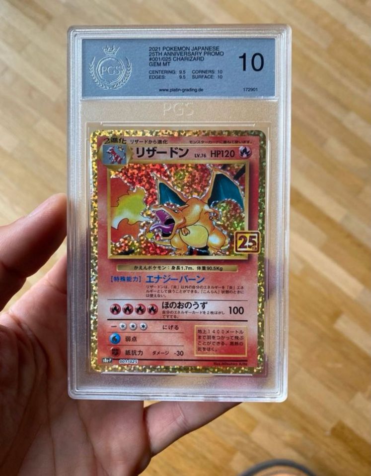 Charizard Celebrations Japanisch PGS MINT 10 in München