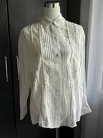 Zara Hemd in Weiß Damen Bluse Bremen - Oberneuland Vorschau
