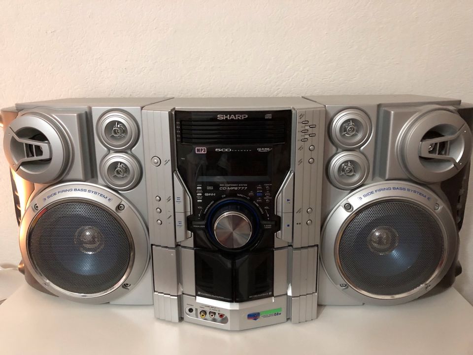 Sharp Hifi Anlage mit 5 Fach CD Wechsler in Bochum