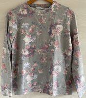 Edc by Esprit ♥️♥️ Fleece Pullover XS / 34 Pulli  Blumen grau Sachsen - Plauen Vorschau