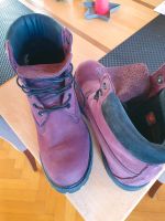 Herrenstiefel Timberland Leder Größe 46 Farbe lila Baden-Württemberg - Reutlingen Vorschau