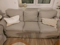 Ikea ektorp Sofa sessel hocker 3sitzer 2sitzer beige Sachsen-Anhalt - Hötensleben Vorschau