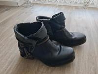 Rieker Leder Stiefeletten 39 Dunkelblau Köln - Ostheim Vorschau