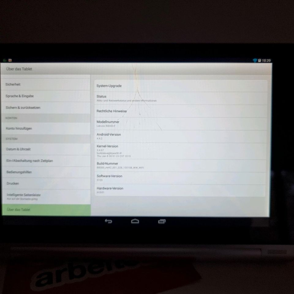 Lenovo Yoga 10 Tablet in Stuttgart