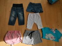 Reste kurze Hosen74 - 86 92 , Jeans 62 tshirt gr 86 Bayern - Senden Vorschau