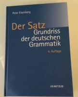 Buch Der Satz.Grundriss d. dt. Grammatik von Peter Eisenberger Rheinland-Pfalz - Seck Vorschau