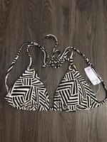 LASCANA Bikini Oberteil beige/schwarz Gr. 40 C/D Hadern - Blumenau Vorschau
