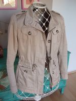 Comma Jacke Gr. 34 beige Parka Stil Übergangsjacke Frankfurt am Main - Nordend Vorschau