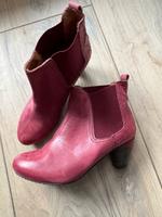 Rote Leder Stiefeletten von BOXX Nordrhein-Westfalen - Straelen Vorschau