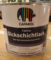 Farbe Caparol Capalac Dickschichtlack RAL9005 Tiefschwarz Schwarz Baden-Württemberg - Freudenstadt Vorschau