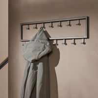 RINGO-Living Stahl Garderobe Raj mit 15 Haken in Silber-matt CLI-493376 / 4066989000864 Nordrhein-Westfalen - Recklinghausen Vorschau