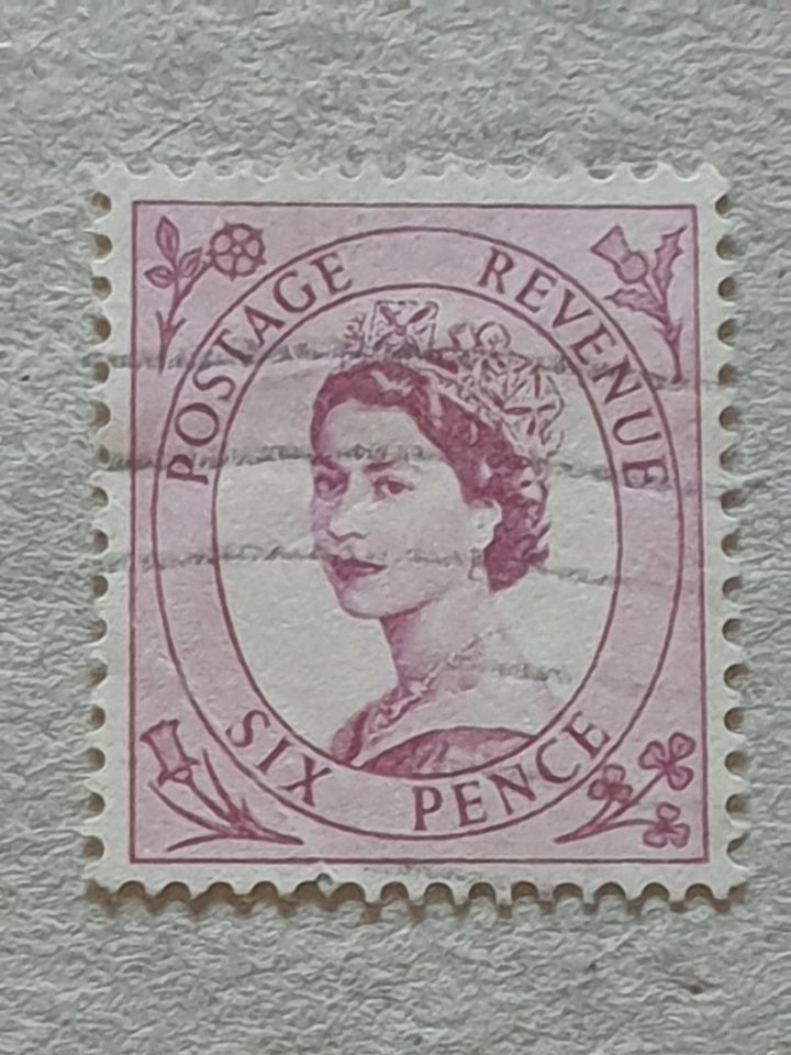 Kl.Sammlung Postage Revenue Königin Elisabeth in Bielefeld