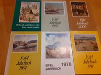 Eifel Jahrbücher -  1978, 85, 87, 91 und 2006 Nordrhein-Westfalen - Jülich Vorschau